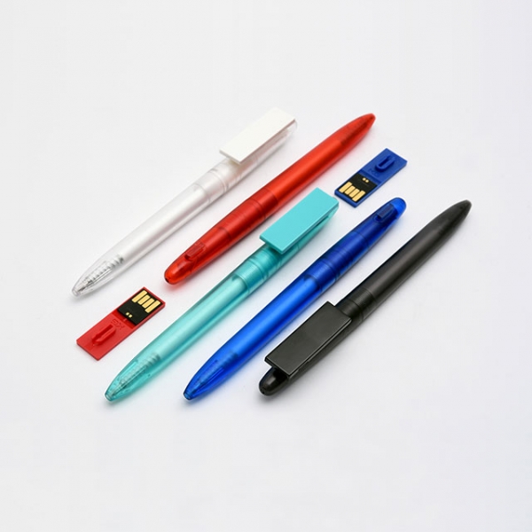 인포 USB 16G 메모리 젤펜 볼펜 중성펜