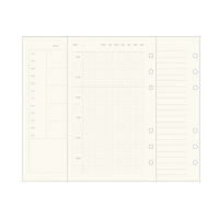 카코 KACO 버클 B6 오거나이저 만년 다이어리 속지