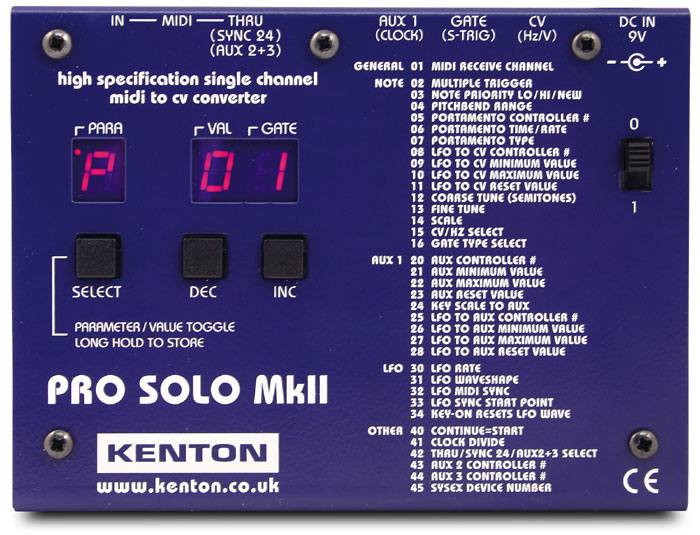 Kenton Pro-SOLO MkII