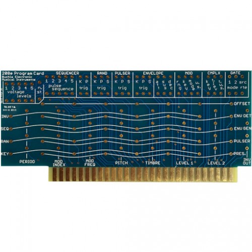 Music Easel Program Card X 1