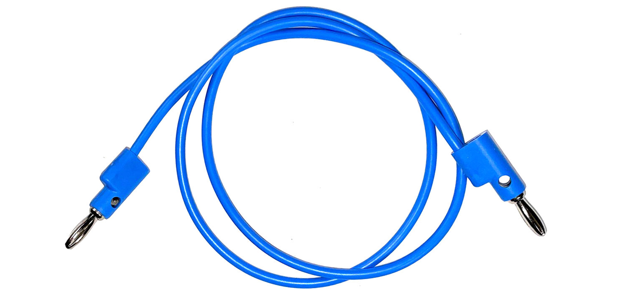 CV Banana Cable Blue 75cm