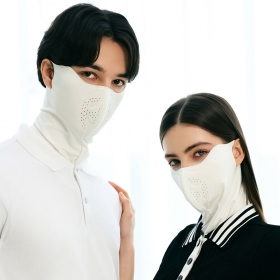 테크스킨 플렉스핏 입체 롱넥 자외선차단 마스크