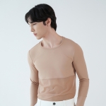 테크스킨 남성 하프메쉬 자외선차단 골프이너웨어