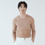 테크스킨 남성 하프메쉬 자외선차단 골프이너웨어
