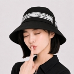 테크스킨 여성 리본 버킷햇