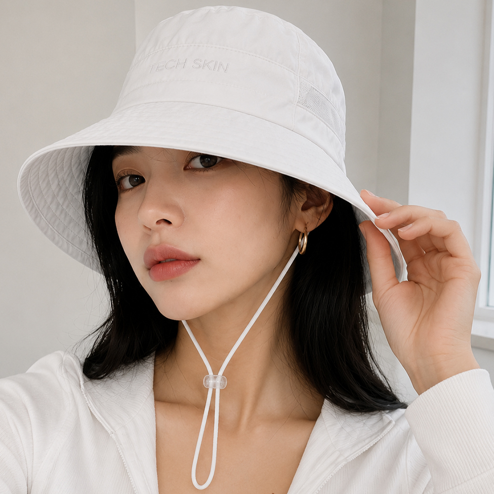 테크스킨 남여공용 넥커버 버킷햇