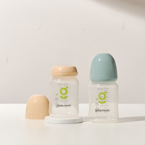 그린맘 베이직 PP 슬림 노꼭지 젖병 140ml