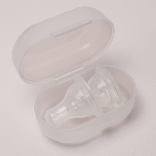 그린맘 아이쏙 젖꼭지(slim) 2개입 + case