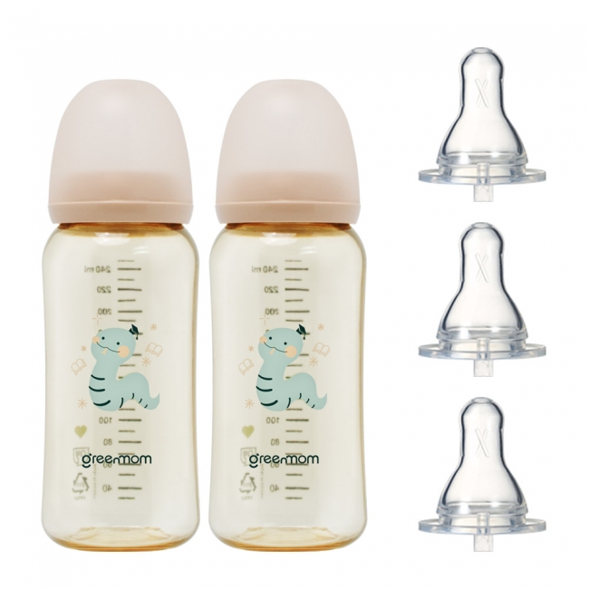 [에디션세트] PPSU 뱀에디션 젖병250ml2개 아이쏙3개