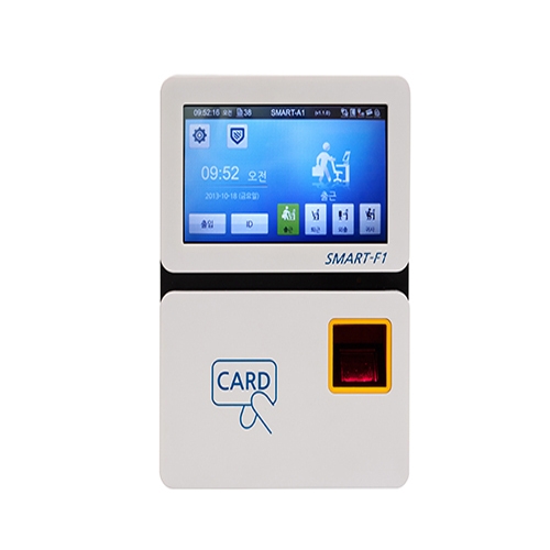 SMART-F1 지문 카드13.56Mhz 출입 근태