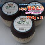 6형제 함초소금 750g&times;3개