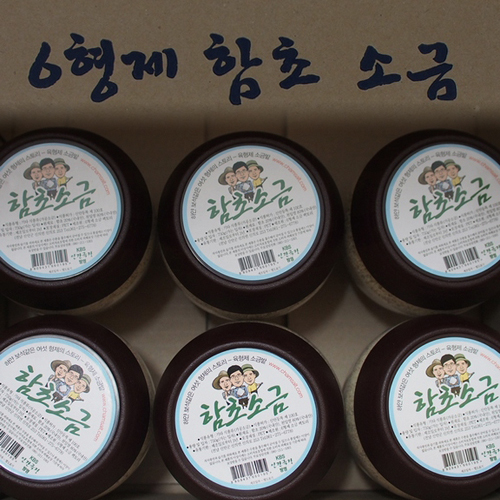 함초소금 750g 6종세트