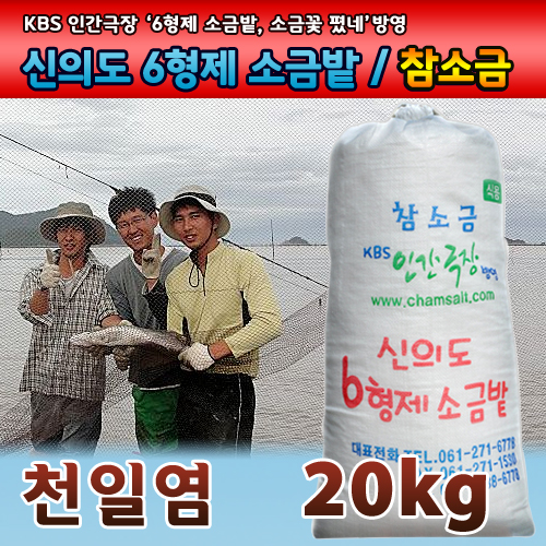 2021년도산 천일염 20kg (2021)