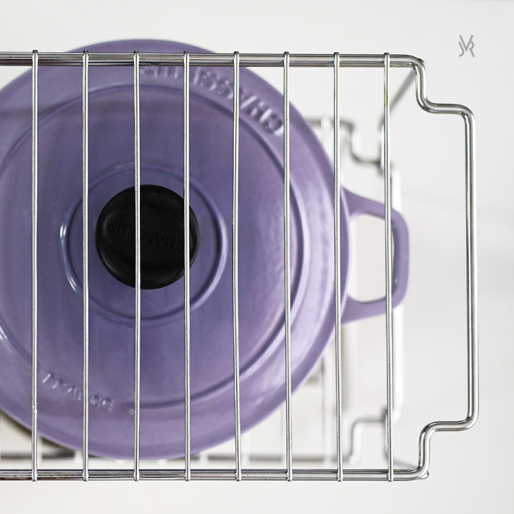 그릇정리대 수납선반 2P세트