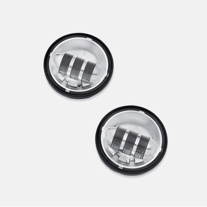 4인치 데이메이커 프로젝터 LED 보조 램프 - 크롬