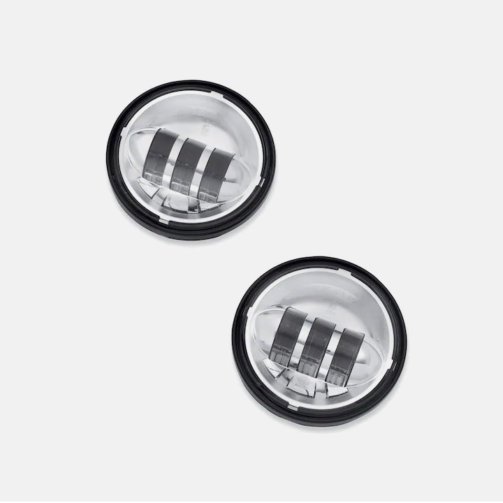 4인치 데이메이커 프로젝터 LED 보조 램프 - 크롬