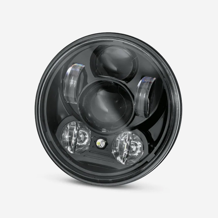 5.75인치 데이메이커 프로젝터 LED 헤드램프 - 블랙