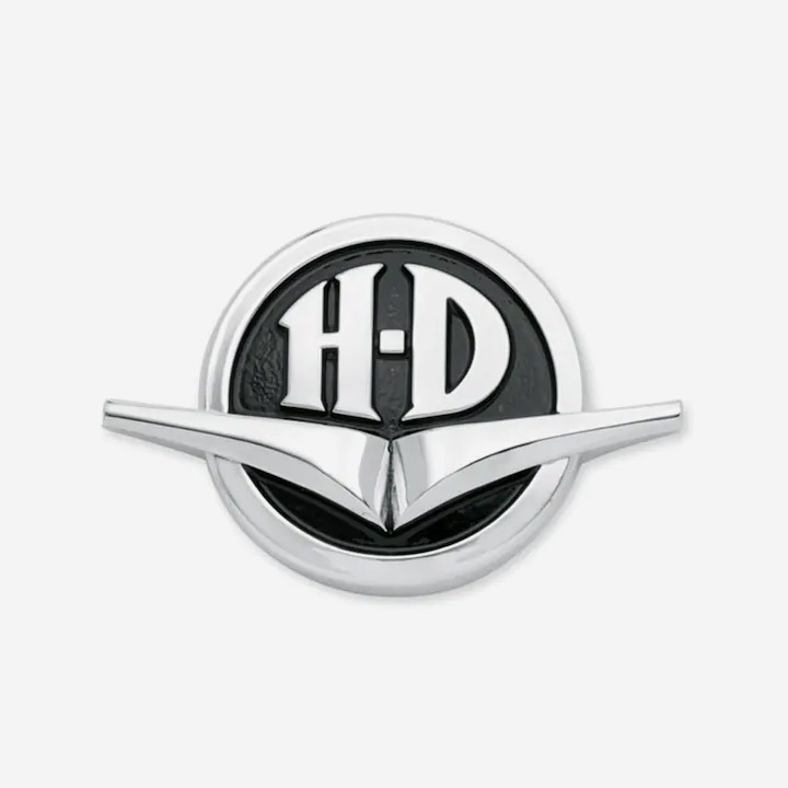 클래식 H-D 펜더 스커트 메달리온 - 크롬