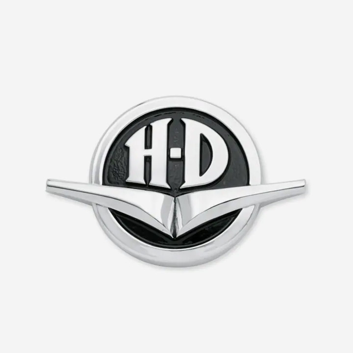 클래식 H-D 펜더 스커트 메달리온 - 크롬