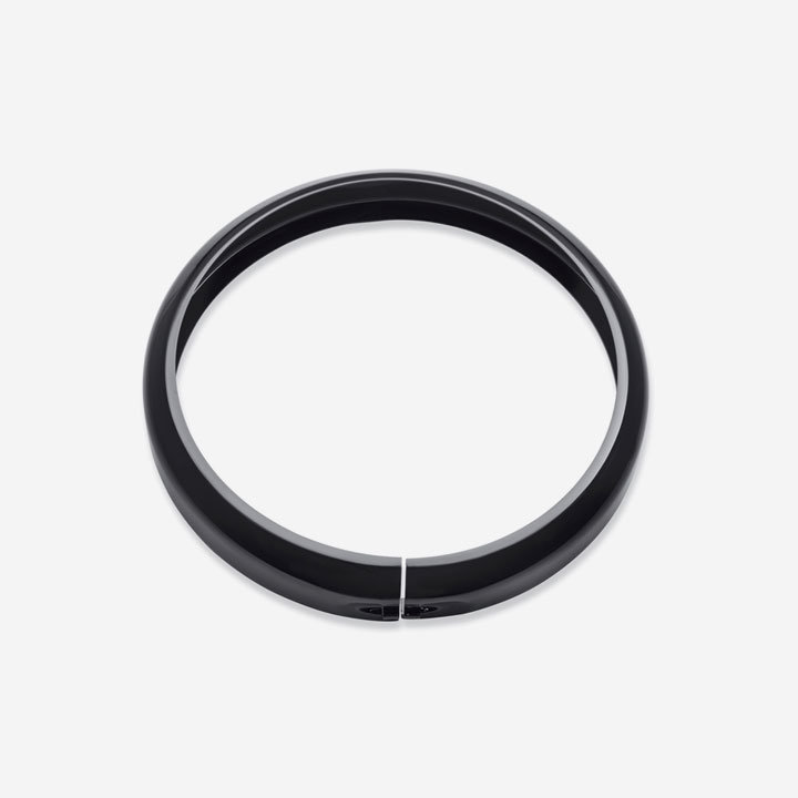 7인치 헤드램프 트림 링 - 블랙