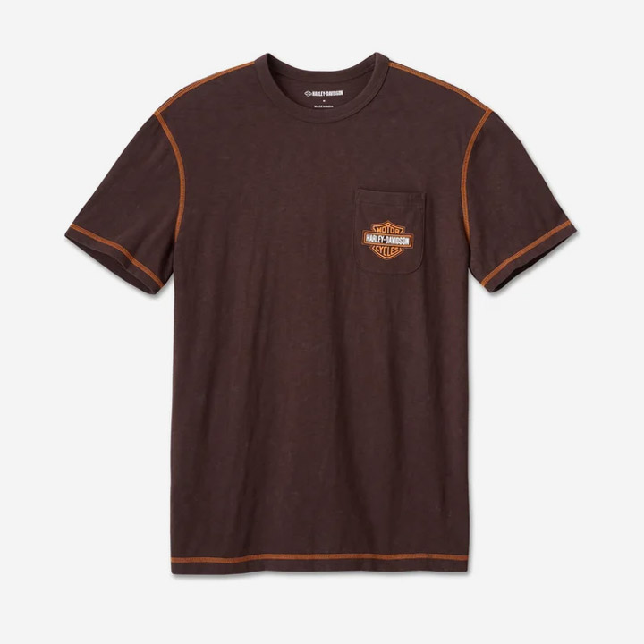 남성 스피릿 프리덤 반팔티셔츠 BROWN