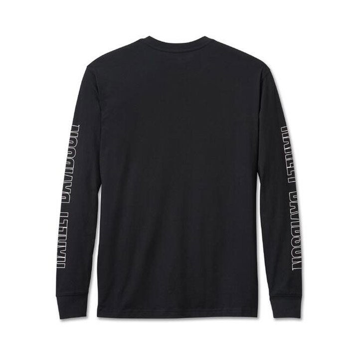 바앤실드 긴팔 파자마 세트 BLACK