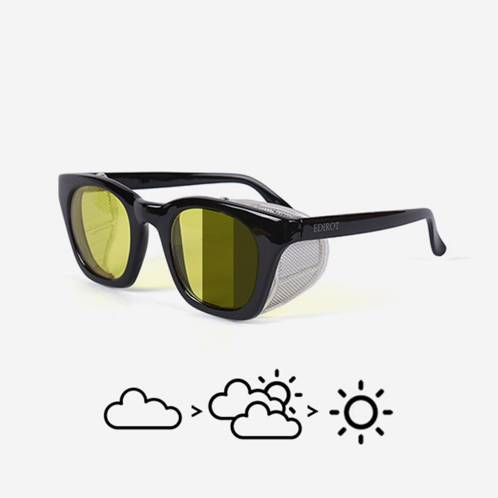 [에딜롯] 001 변색 고글 BLACK/YELLOW