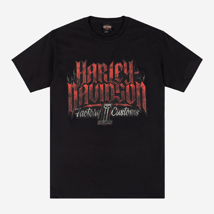 🟤MEN'S WARLOCK KOREA BLACK T-SHIRT