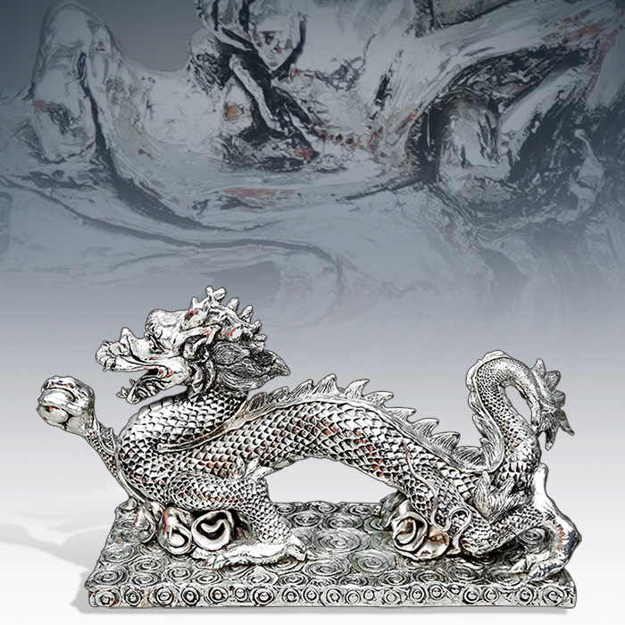 이태리산 라미나토 은도금 노오바 맥스아트 드래곤