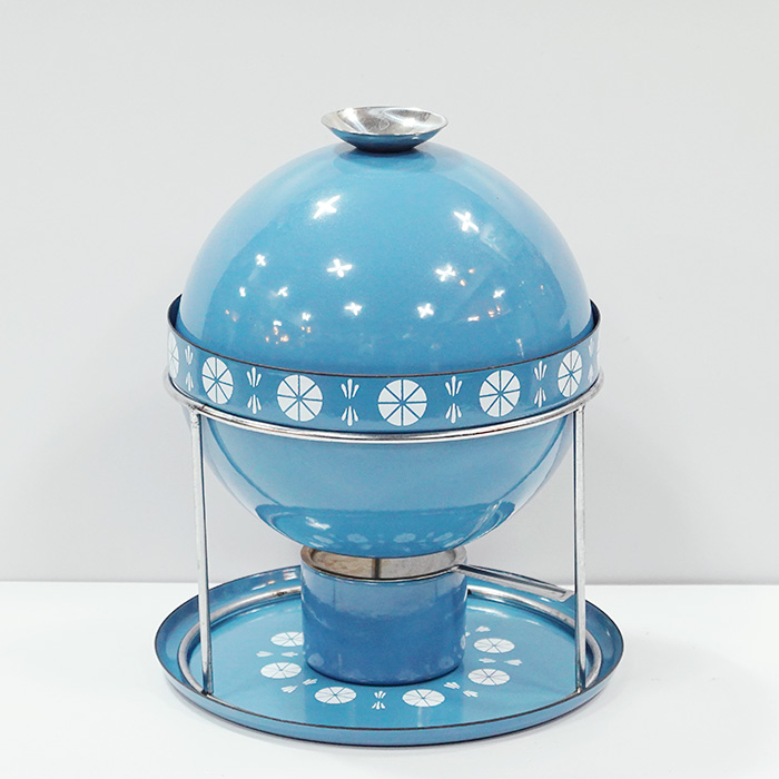 캐서린홀름 빈티지 바이킹패턴 에나멜 퐁듀냄비