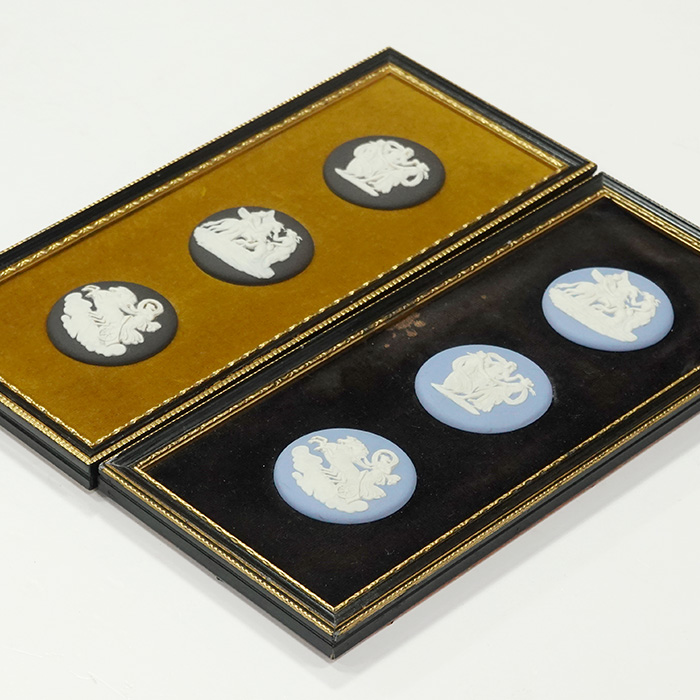 영국 웨지우드 제스퍼웨어 메달리온 액자세트