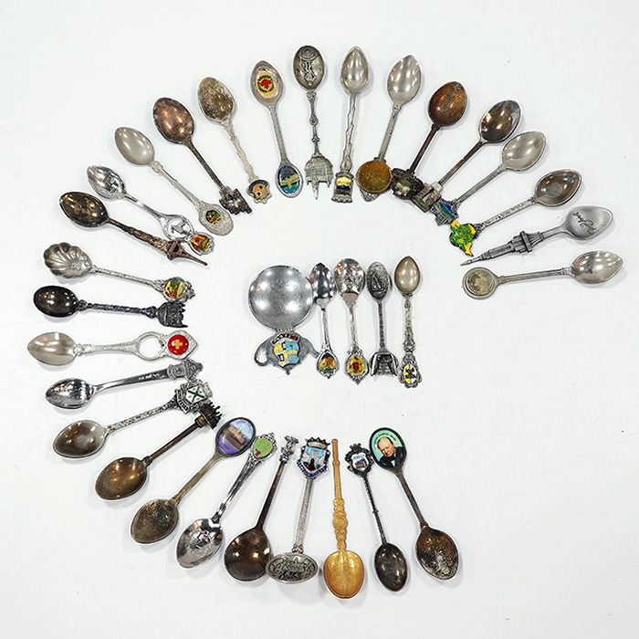 엔틱 티스푼세트(33P)