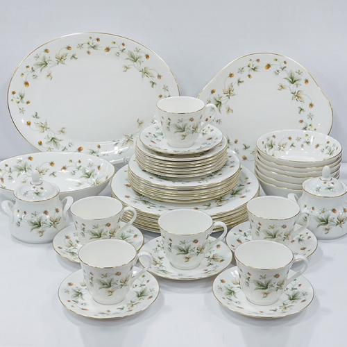 영국산 로얄덜튼 스트로베리 크림 6인그릇세트