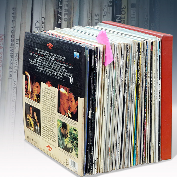 영화음악,팝 LP판34권(45여장)+레이저디스크9권