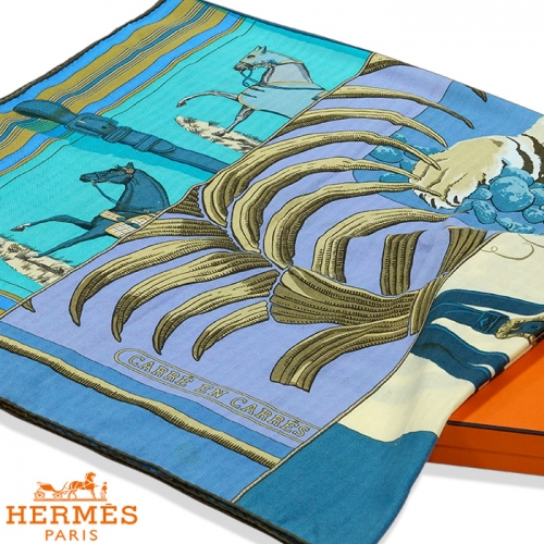 에르메스 캐시미어&실크 스카프 숄(135cm)