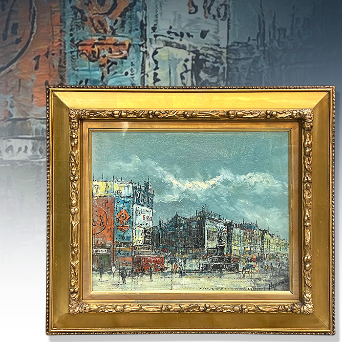 유럽작가미상 풍경화 유화액자