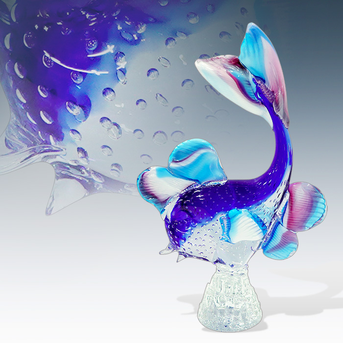 무라노 유리공예 피쉬(38cm)