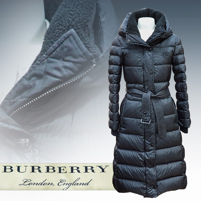 버버리 기러기다운 여성 롤 패딩(XXS)