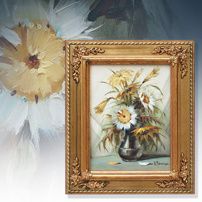 이태리 V.MAJORANA FIORI 정물화액자