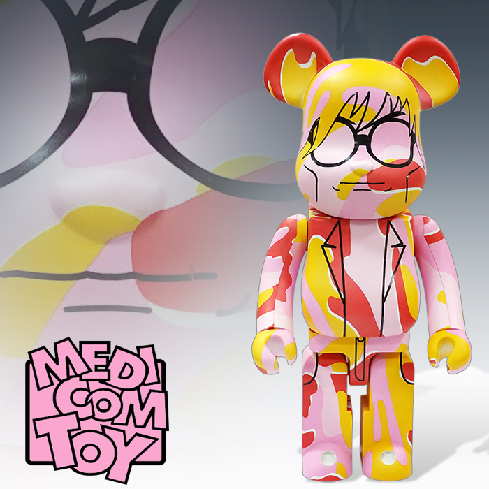 1000% 베어브릭(Be@rbrick)앤디 워홀 카모 버전