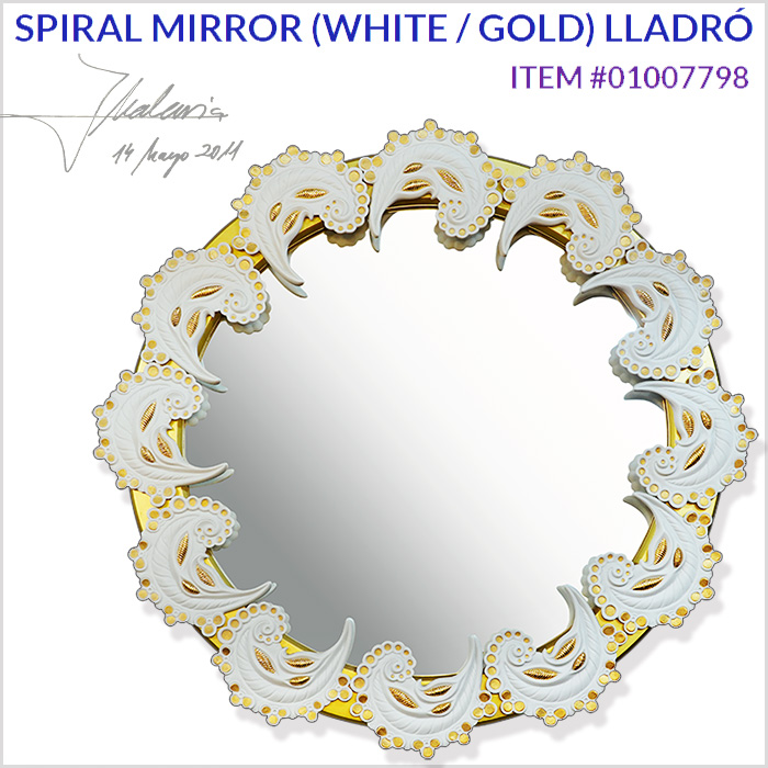 레어)스페인 야드로 Spiral Mirror 스파이럴거울#7798