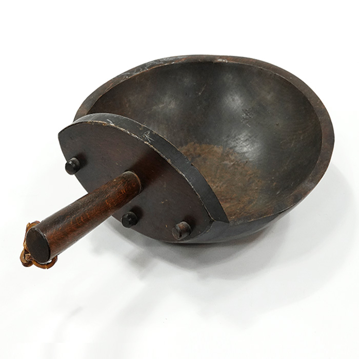 고가구 원목 바가지