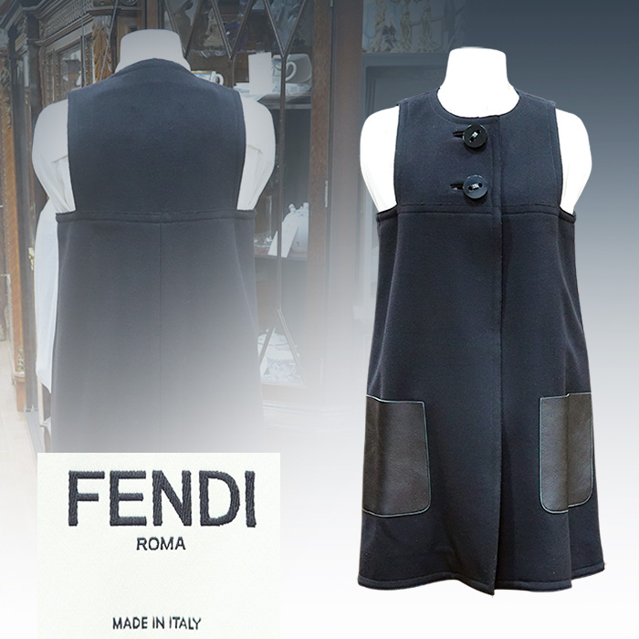 FENDI 펜디 Virgin Wool 조끼(55사이즈)