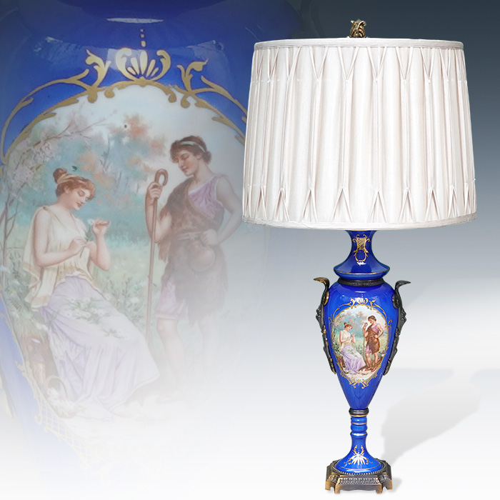 프랑스산 Le Mieux 르뮤 명화 라지 테이블램프