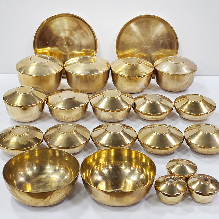 뿌리깊은나무 칠첩반상기 방짜세트