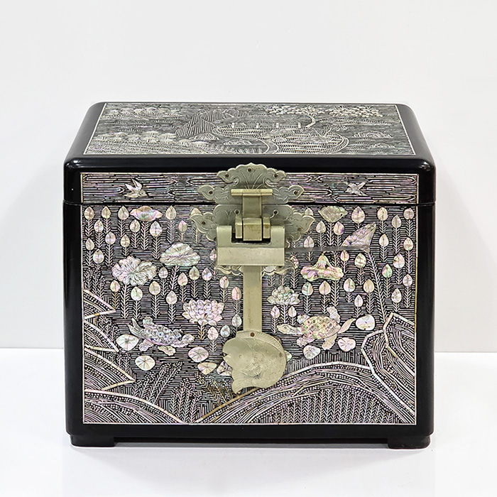 고가구 이조자개 함