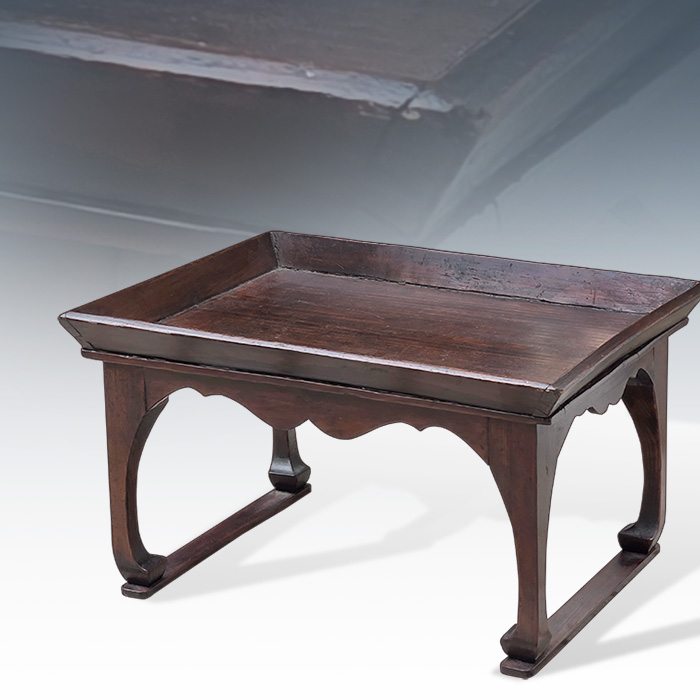 고가구 골동품 강원도 사각 구족반