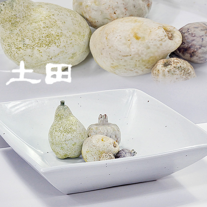 토전 김익영 작품 사각과반+우일요 오브제세트