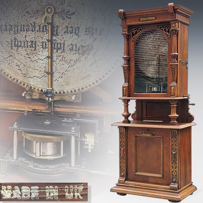 최고급레어)앤틱 Polyhon 폴리폰 & 디스크11EA세트