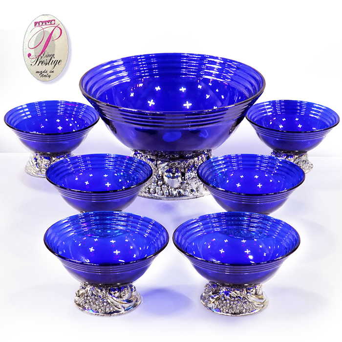 이태리 아다모 프레스티지 코발트 은도금 볼세트